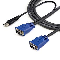 StarTech 4.5m 2-in-1 Ultra Thin USB KVM Cable