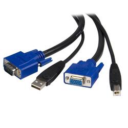StarTech 10ft 2-in-1 Universal USB KVM Cable