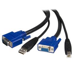 StarTech 1.8m 2-in-1 USB KVM Cable