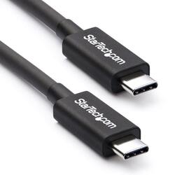 StarTech 0.5m Black Thunderbolt 3 USB-C Cable
