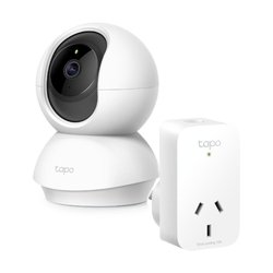 Bundle -- TP-Link TC70 Pan/Tilt Home Security Wireless Surveillance Camera + TP-Link Tapo P100 Mini Smart WiFi Socket