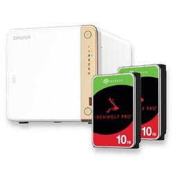 Bundle -- Qnap TS-462-2G NAS+2xSeagate IronWolf Pro 10TB HDD