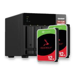 Bundle -- Qnap TS-473A-8G NAS+2xSeagate 12TB IronWolf HDD
