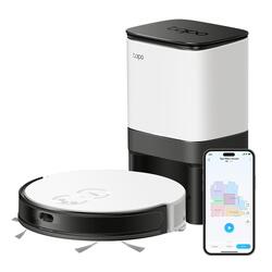 TP-Link Tapo MagSlim LiDAR Navigation Robot Vacuum & Mop+ Smart Auto-Empty Dock