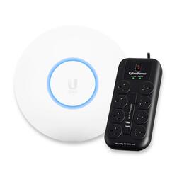 Ubiquiti UniFi U6-Lite Wi-Fi 6 Dual Band Access Point and 8P Surge
