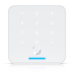 Ubiquiti G3 Reader Flex White NFC Card Reader with Keypad and Touch Pass Support