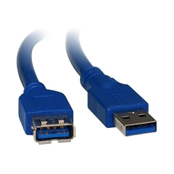 8Ware USB 3.0 Type A Male To Female Blue Extension Cable - 2m