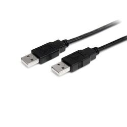 StarTech 1m USB 2.0 Type-A Cable M/M Black
