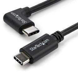StarTech 1m Right-Angle USB-C Cable M/M Black