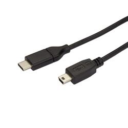 StarTech 2m USB-C to Mini-USB Cable M/M Black