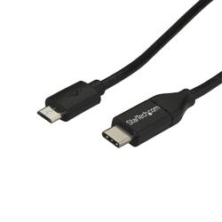 StarTech 2m USB-C to Micro-B Cable M/M Black
