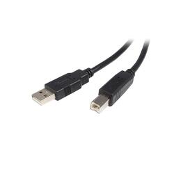 StarTech 0.5m Black USB 2.0 A to B Cable