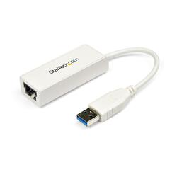 StarTech White USB 3.0 to Gigabit Ethernet Network Adapter