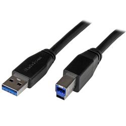 StarTech Active 10m USB-A to USB-B Cable M/M Black