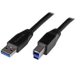 StarTech 5m Active USB 3.0 USB-A to USB-B Cable M/M