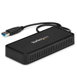 StarTech 4K 60Hz DP & GbE USB 3.0 Mini Dock Dual Monitor USB-A Dock