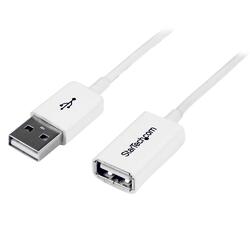 StarTech 1m White USB 2.0 Extension A to A Cable