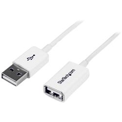 StarTech 3m White USB 2.0 M/F Extension Cable