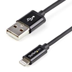 StarTech 2m Black USB to Lightning Cable