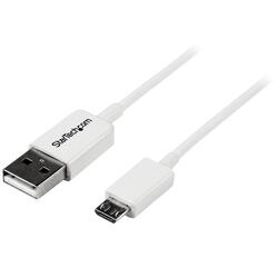 StarTech 1m White USB-A to USB Micro B Cable