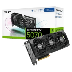PNY GeForce RTX 5070 Triple Fan OC 12GB GDDR7 Graphics Card