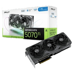 PNY GeForce RTX 5070 Ti OC Triple Fan Plus 16GB GDDR7 Graphics Card