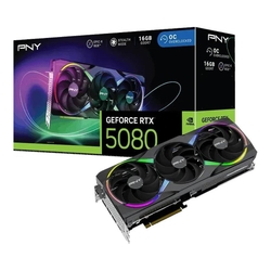 PNY GeForce RTX 5080 OC 16GB GDDR7 ARGB LED Graphics Card