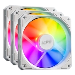 ADATA XPG VENTO R 120mm ARGB LED White PWM Case Fan Kit 3 Pack