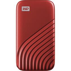 WD My Passport 2TB Red USB 3.2 Gen 2 Portable SSD