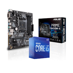 Intel Core i5-10600 CPU and Asus PRIME-B460-PLUS Motherboard