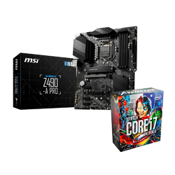 Intel Core i7-10700KA CPU and MSI Z490-A-PRO Motherboard LGA 1200
